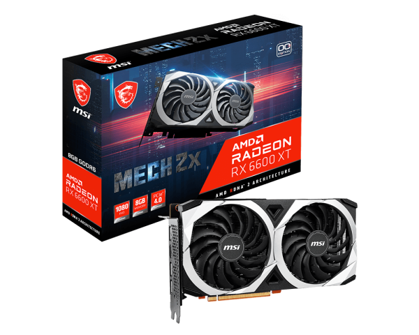 GPU AMD RX 6600XT 8GB MSI MECH X2